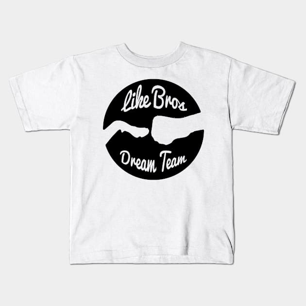 Like Bros Dog Shirt Kids T-Shirt by glenn12